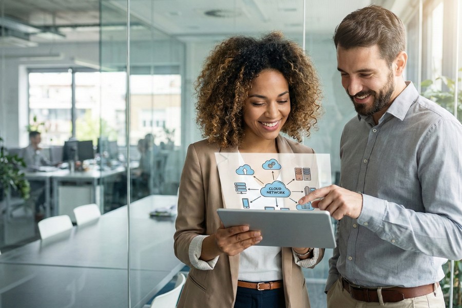 business phone systems compatible with existing office networks