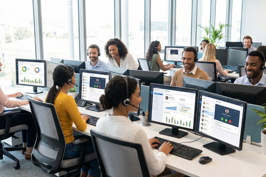 business phone systems with CRM integration options