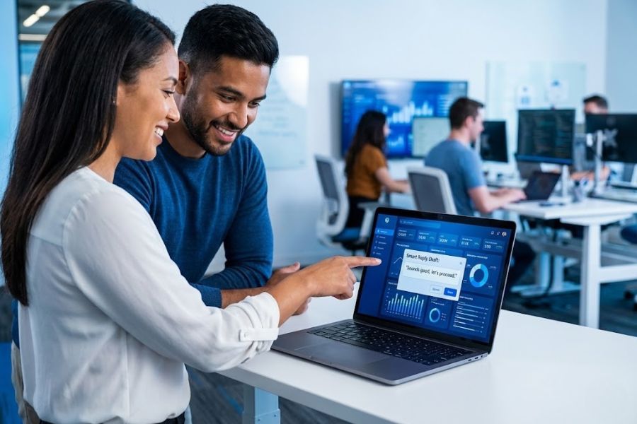 AI-powered communication