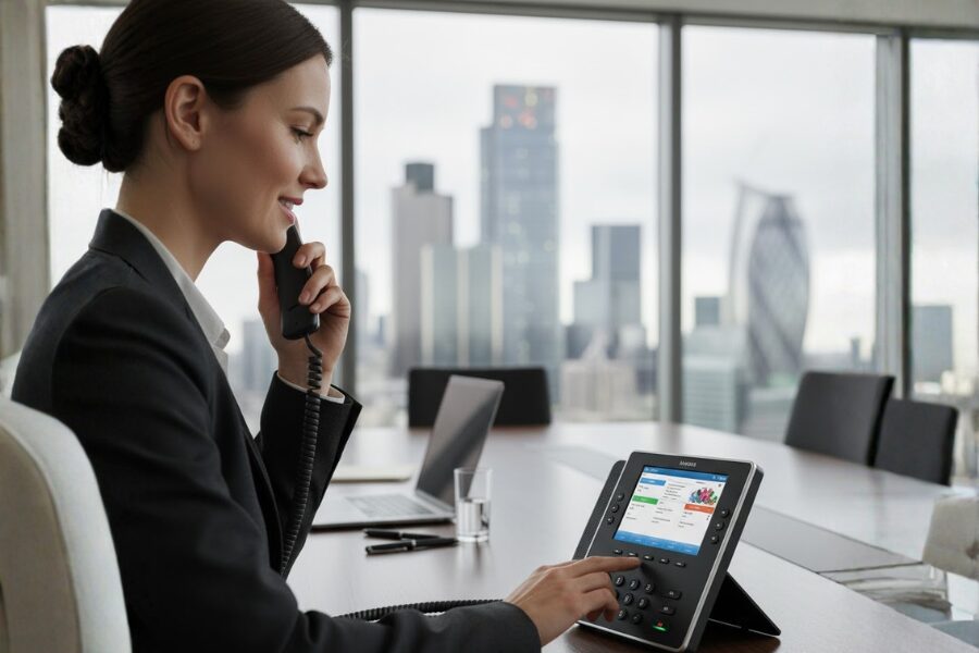 IP desk phone in London