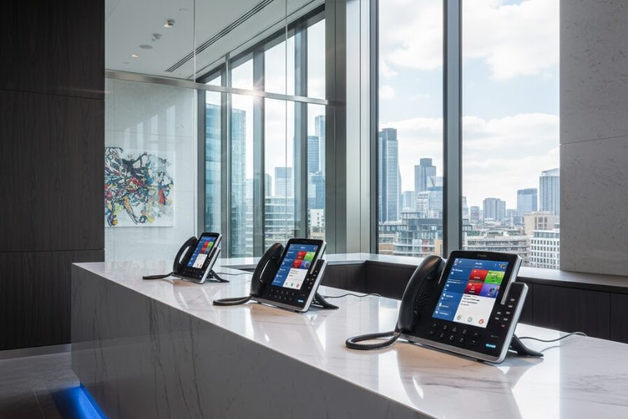 IP desk phone in London