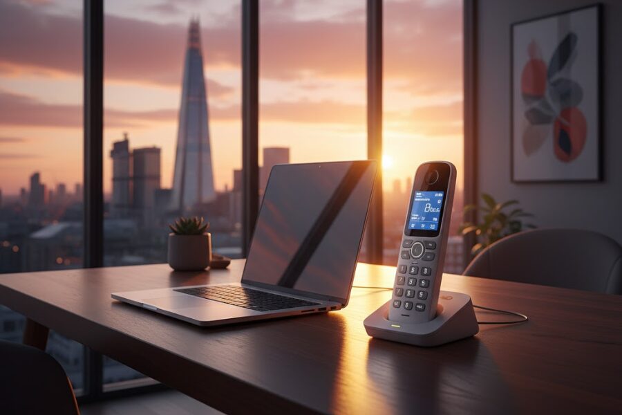 VOIP cordless phone in London