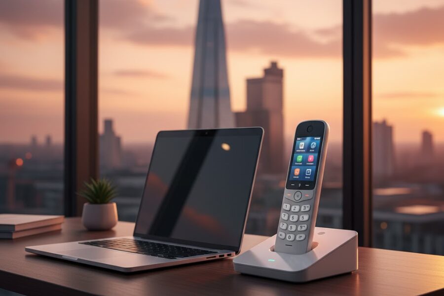 Cordless VoIP phone in London