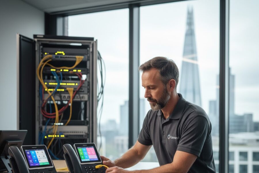 IP desk phone in London