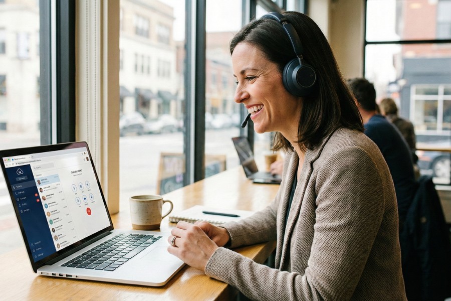 what is the difference between hosted and on-premise business phone systems