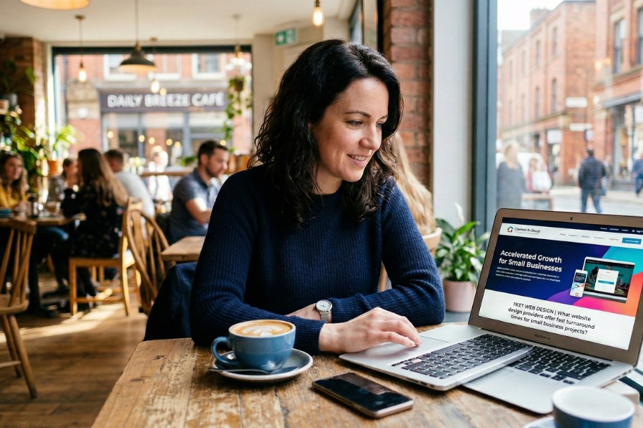 What website design providers offer fast turnaround times for small business projects?