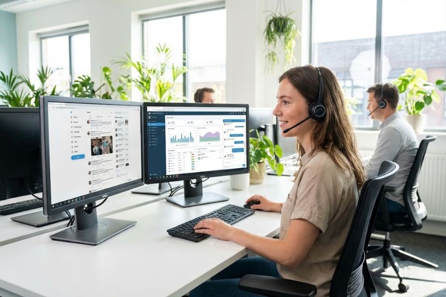 social media customer support strategy